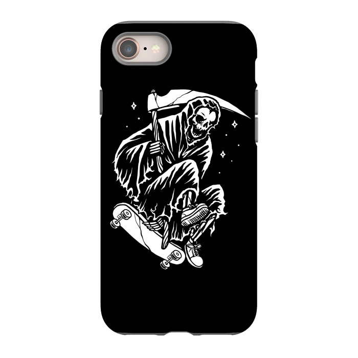 iPhone 8 StrongFit Grim Skater by Afif Quilimo