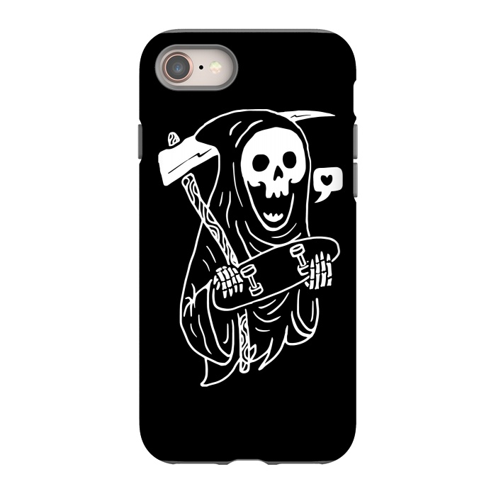 iPhone 8 StrongFit Grim Skater 2 by Afif Quilimo
