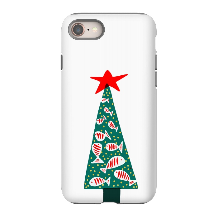 iPhone 8 StrongFit Christmas Tree 1 by Hanny Agustine
