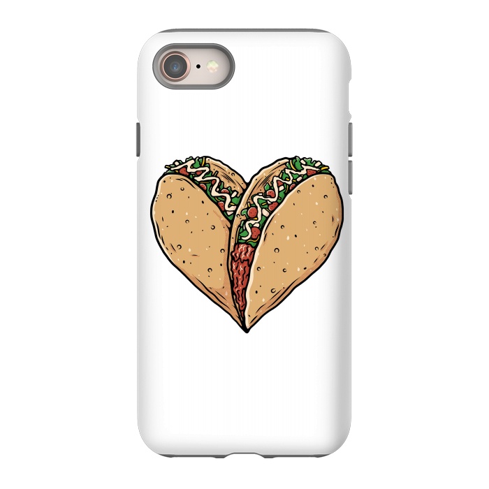 iPhone 8 StrongFit Tacos Lover by Afif Quilimo
