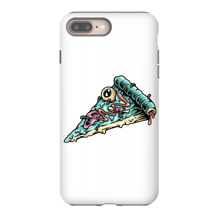 iPhone 8 plus StrongFit Pizza Zombie by Afif Quilimo
