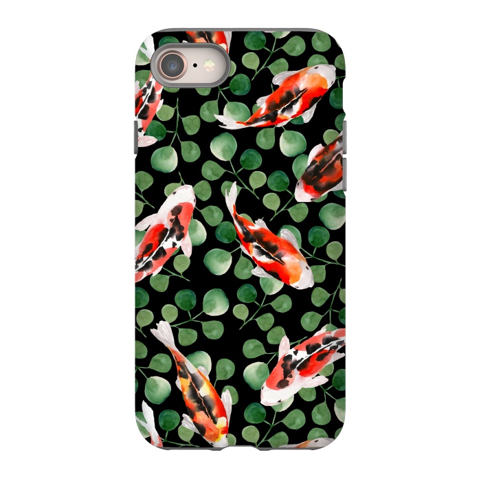 iPhone 8 StrongFit Koi fish by Julia Badeeva