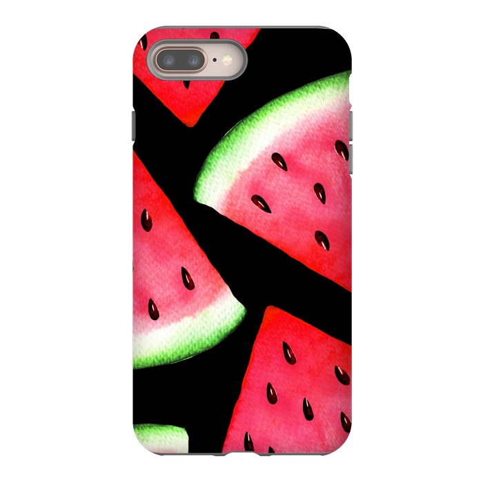 iPhone 8 plus StrongFit Watermelon by Julia Badeeva