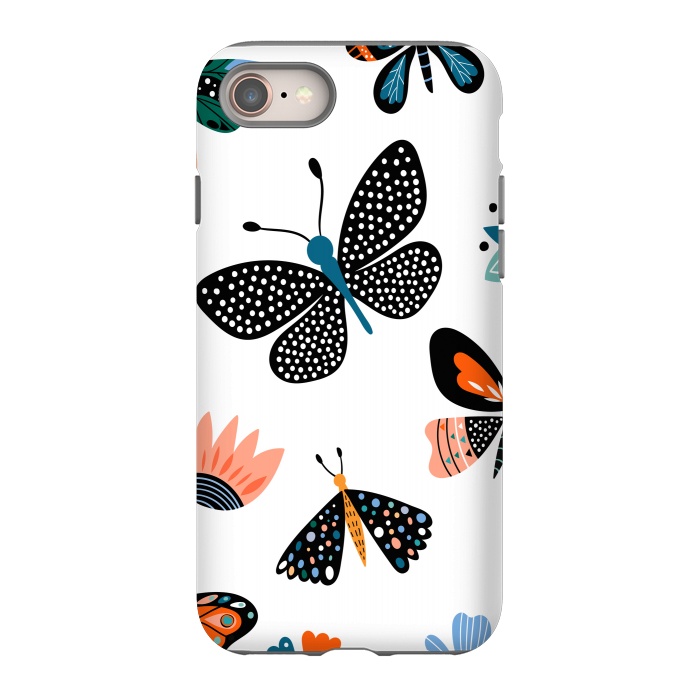 iPhone 8 StrongFit butterflies c by haroulita