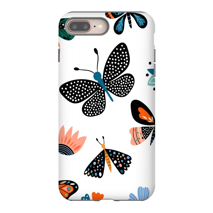 iPhone 8 plus StrongFit butterflies c by haroulita