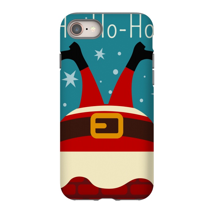 iPhone 8 StrongFit cute funny santa by haroulita