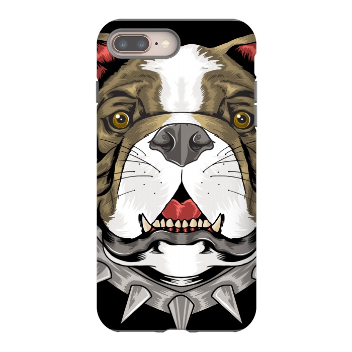 iPhone 8 plus StrongFit bulldog i by haroulita