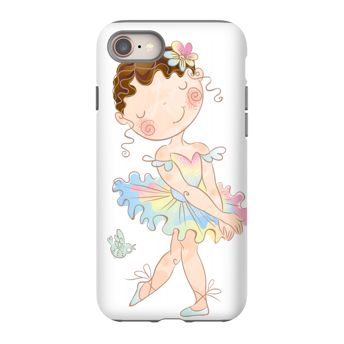 iPhone 8 StrongFit shy ballerina by haroulita