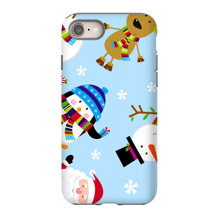 iPhone 8 StrongFit xmas characters by haroulita
