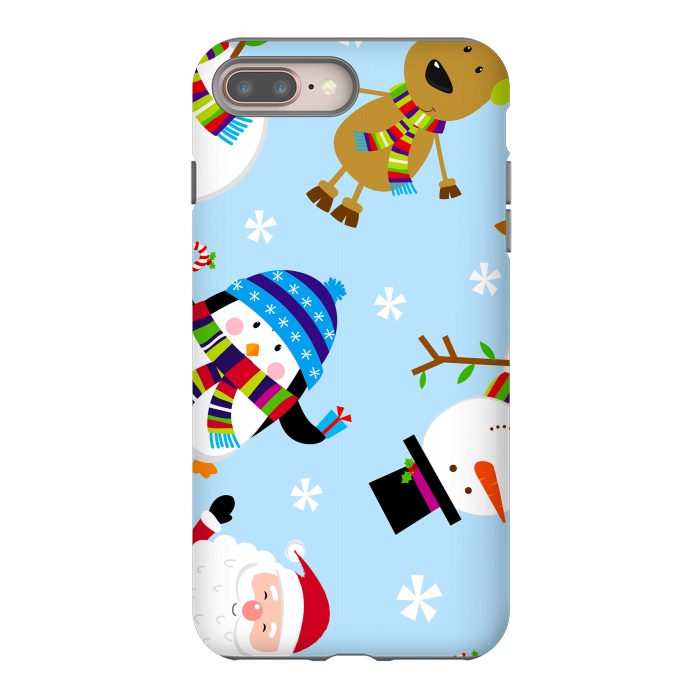 iPhone 8 plus StrongFit xmas characters by haroulita