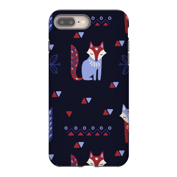iPhone 8 plus StrongFit cute fox by haroulita