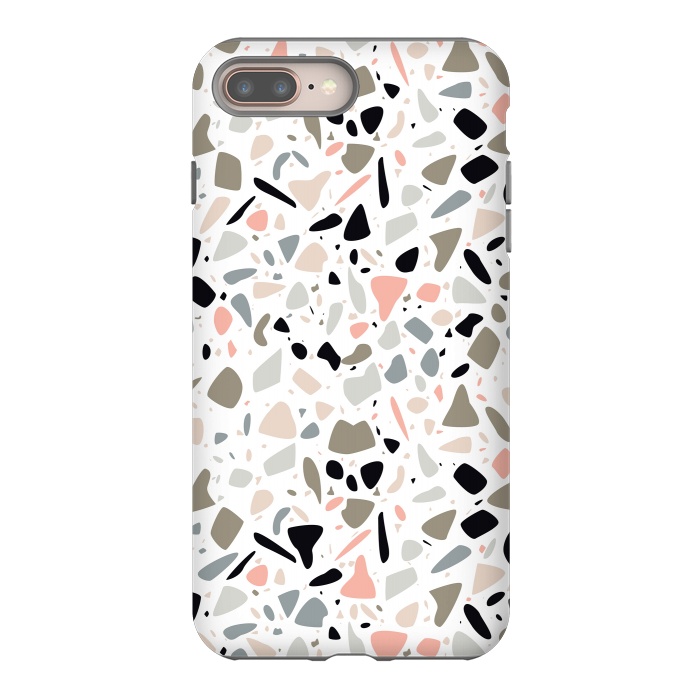 iPhone 8 plus StrongFit Terrazzo 009 by Jelena Obradovic