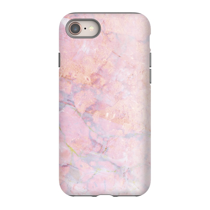 iPhone 8 StrongFit Soft pink marble by Oana 