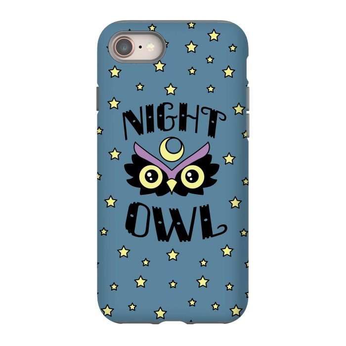 iPhone 8 StrongFit Night owl by Laura Nagel