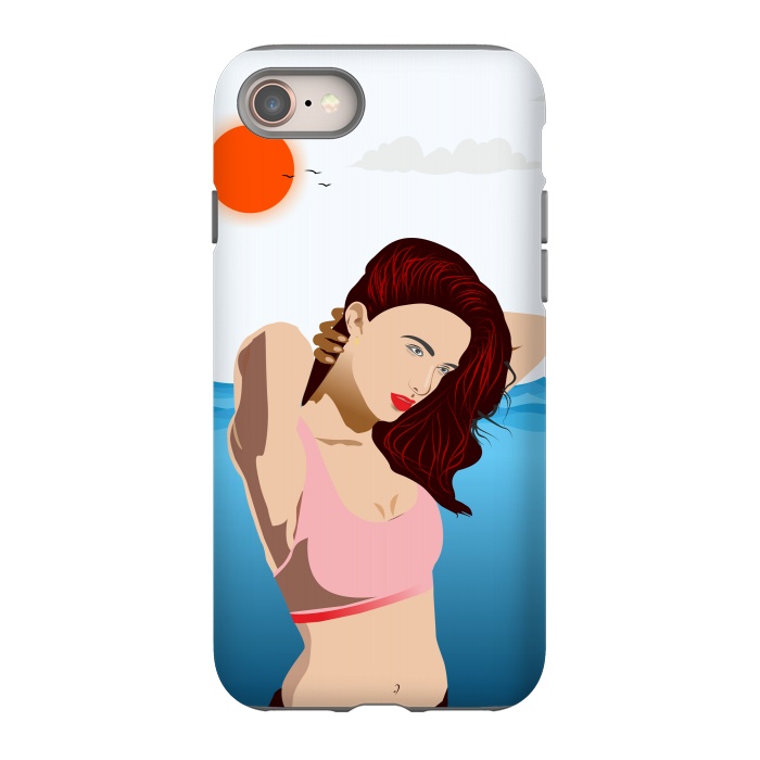 iPhone 8 StrongFit Ocean Bath by Creativeaxle
