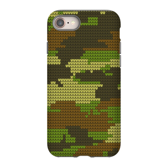 iPhone 8 StrongFit camo hearts by haroulita
