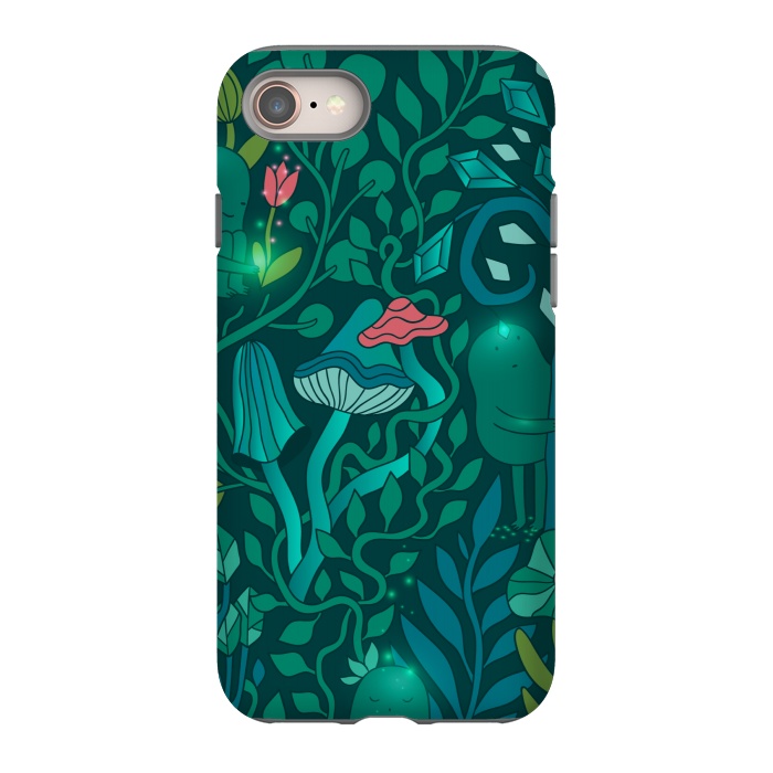 iPhone 8 StrongFit Emerald forest keepers.  by Anna Alekseeva