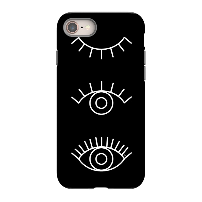 iPhone 8 StrongFit Mystery Eyes by Martina