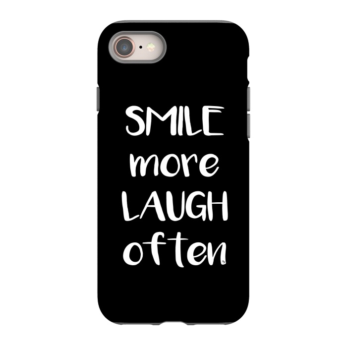 iPhone 8 StrongFit Smile more quote by Martina