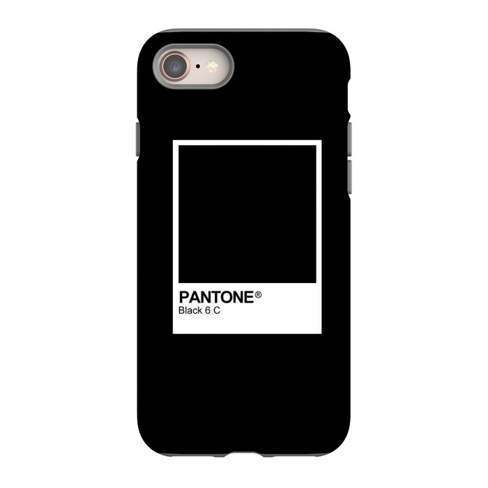 iPhone 8 StrongFit Pantone Black Trendy color by Martina
