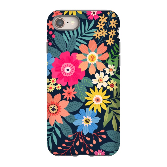 iPhone 8 StrongFit Cute and Beautiful Floral Design Pattern 333 by ArtsCase