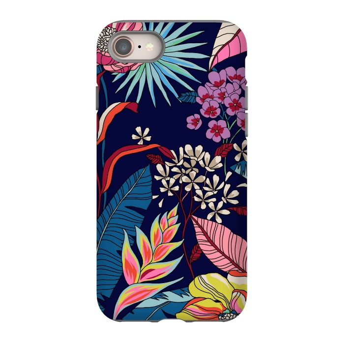 iPhone 8 StrongFit Floral Design 123 by ArtsCase