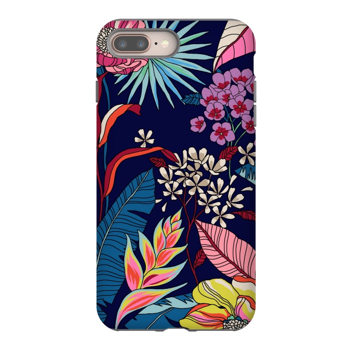 iPhone 8 plus StrongFit Floral Design 123 by ArtsCase