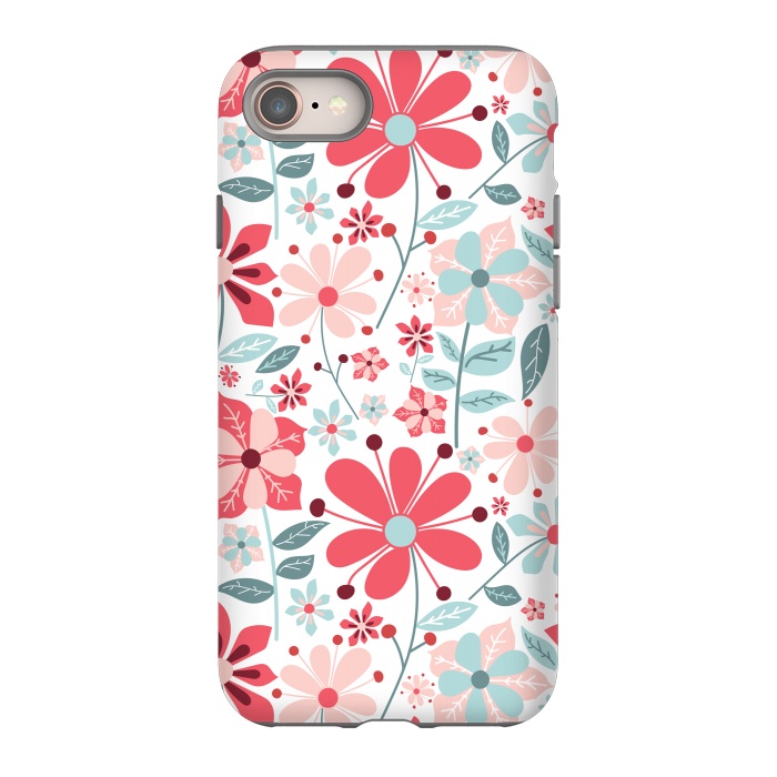 iPhone 8 StrongFit Floral Design 124 by ArtsCase
