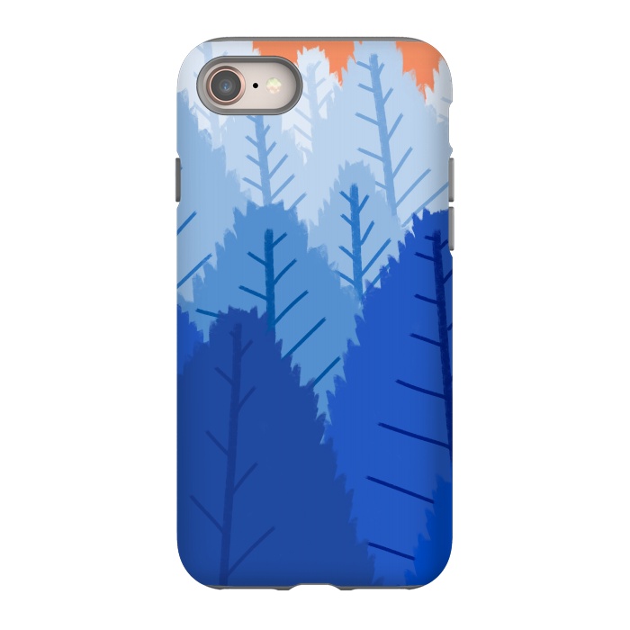 iPhone 8 StrongFit Deep blue forests  by Steve Wade (Swade)