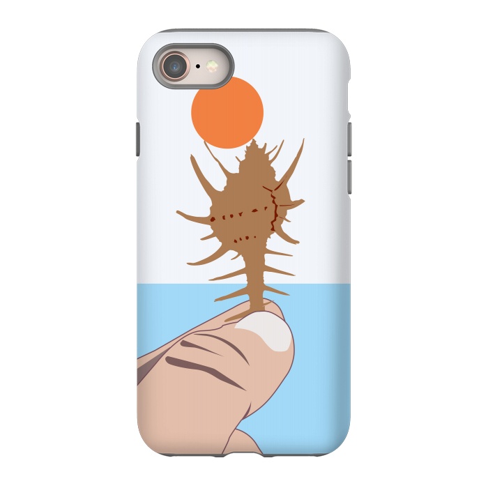 iPhone 8 StrongFit Sun On The Conch by Creativeaxle