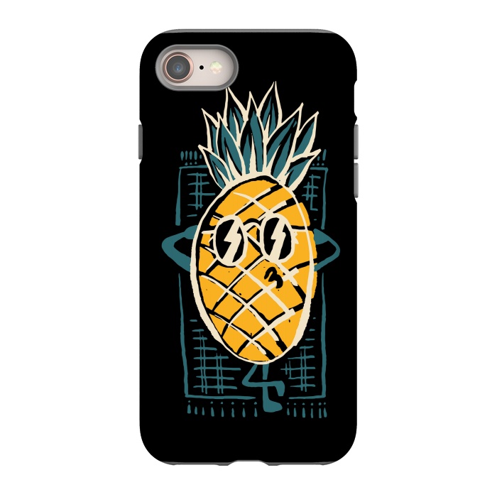 iPhone 8 StrongFit Pineapple Sunbathe 1 by Afif Quilimo