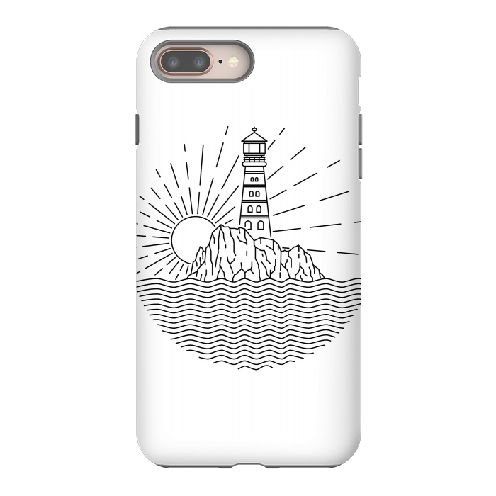 iPhone 8 plus StrongFit Lighthouse 1 by Afif Quilimo