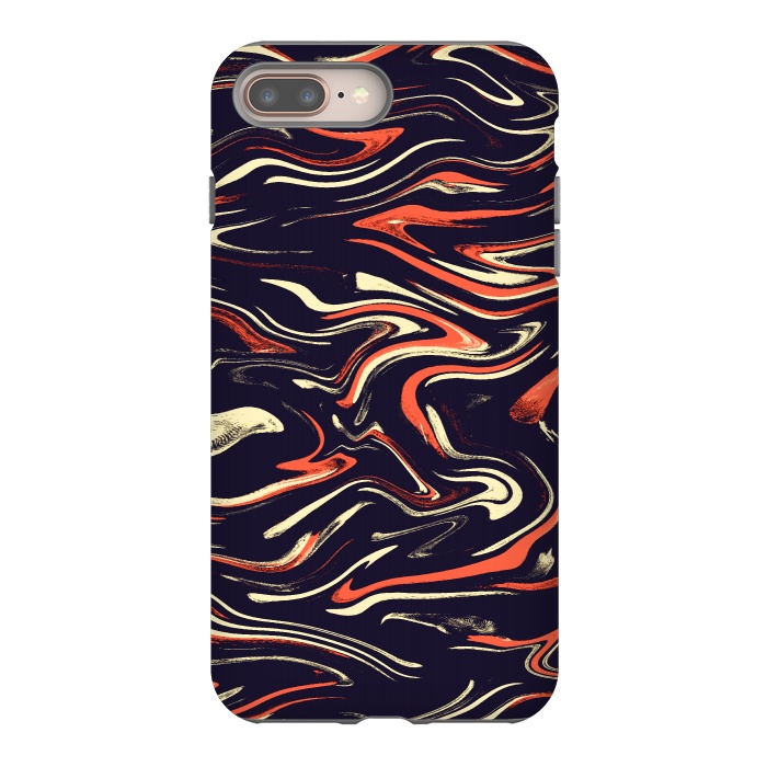 iPhone 8 plus StrongFit Tiger stripes by Steve Wade (Swade)