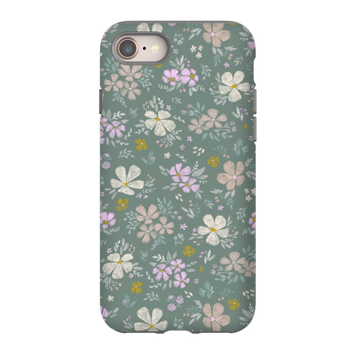 iPhone 8 StrongFit Spring Bouquet by Tishya Oedit