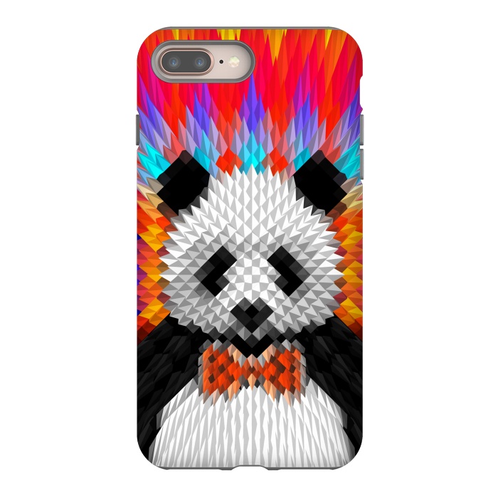 iPhone 8 plus StrongFit Panda by Ali Gulec