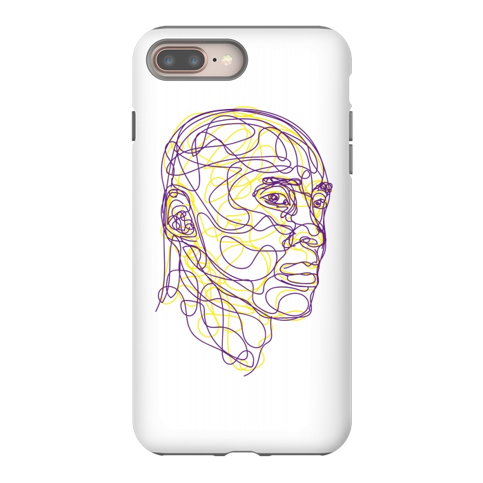 iPhone 8 plus StrongFit Kobe Bryant - Art Tribute to a Legend by Mitxel Gonzalez