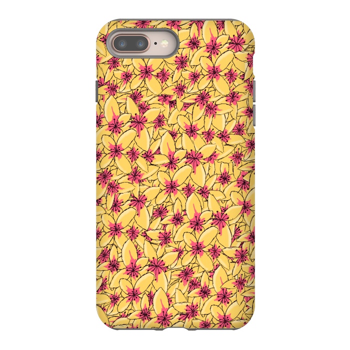 iPhone 8 plus StrongFit Yellow blossom by Steve Wade (Swade)