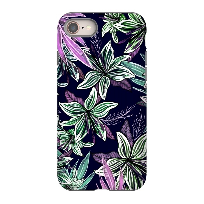 iPhone 8 StrongFit Floral Lilly  by Rose Halsey