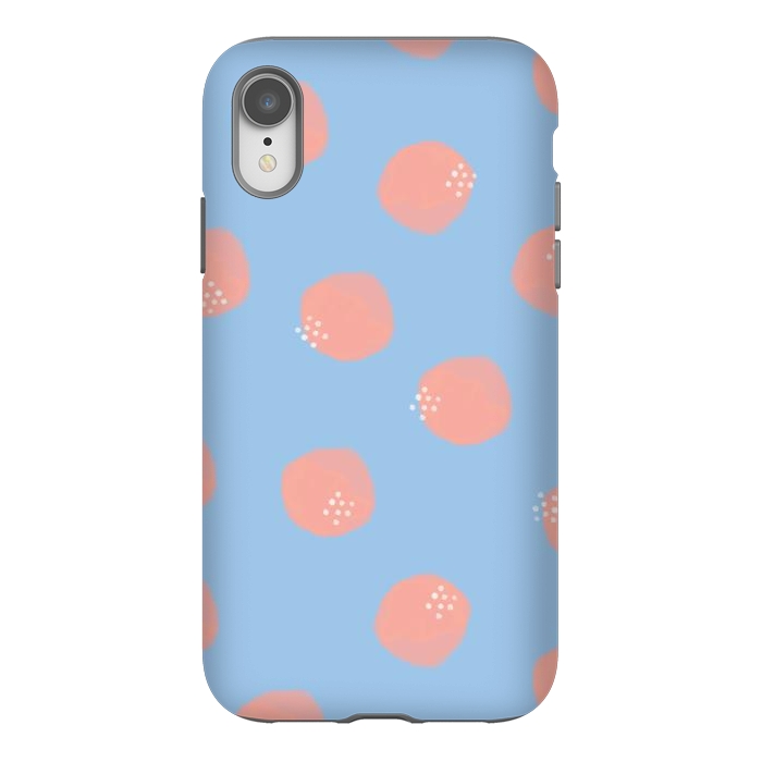 iPhone Xr StrongFit Simple dots by lauradidthis