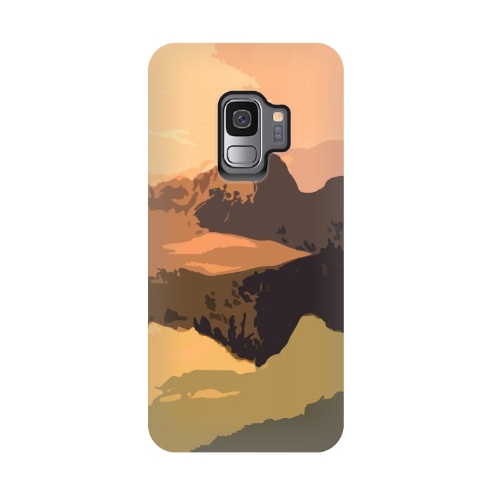 Galaxy S9 StrongFit Mountain Journey by Creativeaxle