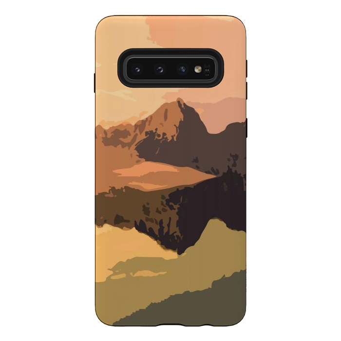 Galaxy S10 StrongFit Mountain Journey by Creativeaxle