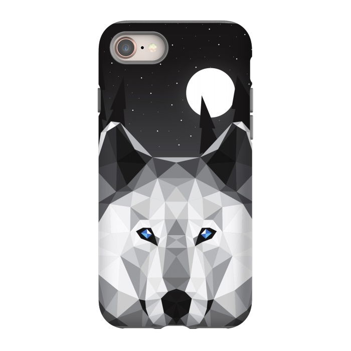iPhone SE StrongFit The Tundra Wolf by Davies Babies
