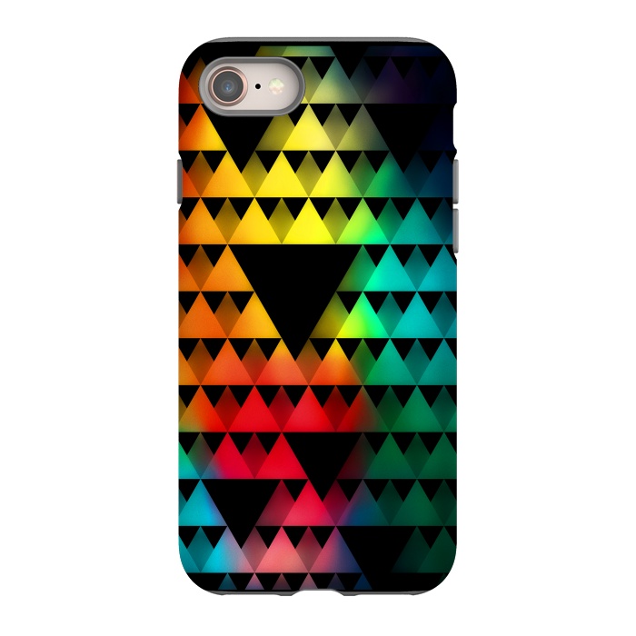 iPhone SE StrongFit Triangular Pattern by Mitxel Gonzalez