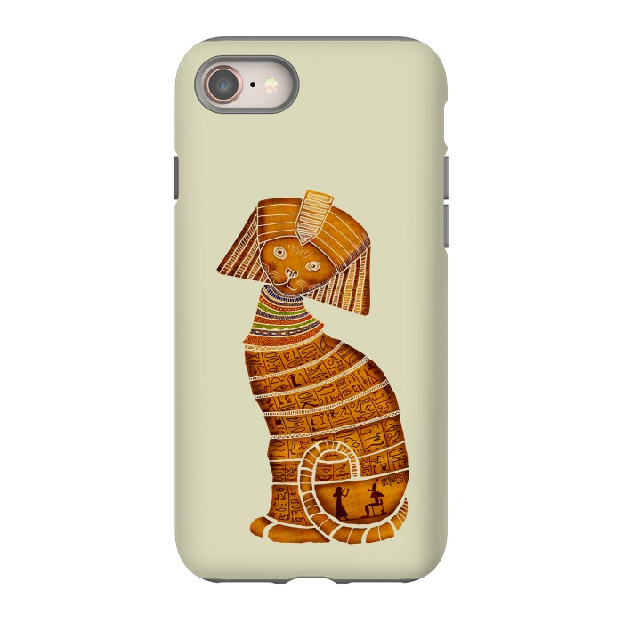 iPhone SE StrongFit Sphinx Cat by Tummeow