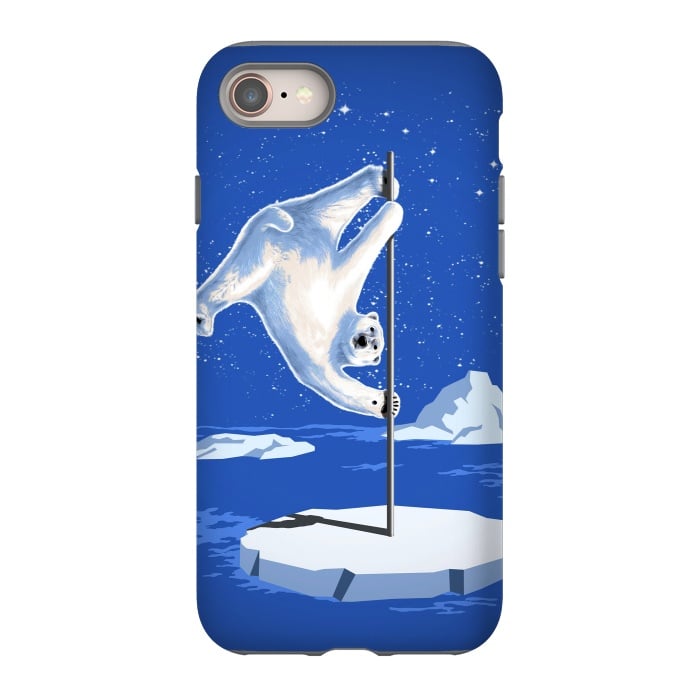 iPhone SE StrongFit North Pole Dancer by Jay Maninang
