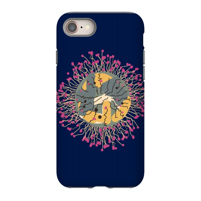 iPhone SE StrongFit Meduse-fleur by Parag K