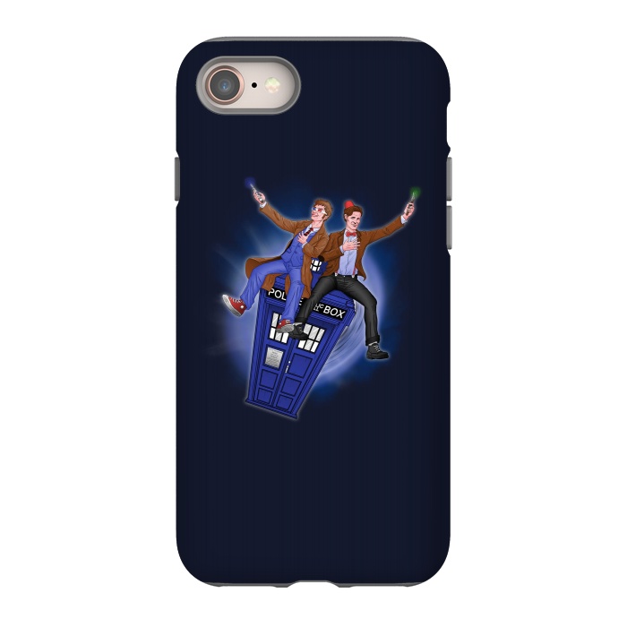 iPhone SE StrongFit THE DOCTOR'S TIMEY-WIMEY ADVENTURE by SKULLPY