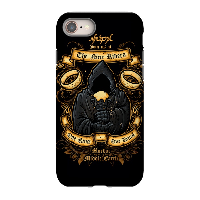 iPhone SE StrongFit The Nine Tavern by Q-Artwork