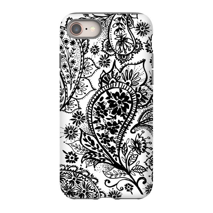 iPhone SE StrongFit Ink paisley by Laura Grant