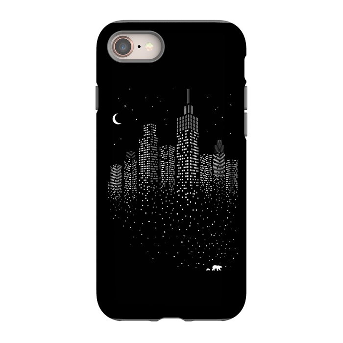 iPhone SE StrongFit Polar City by Grant Stephen Shepley